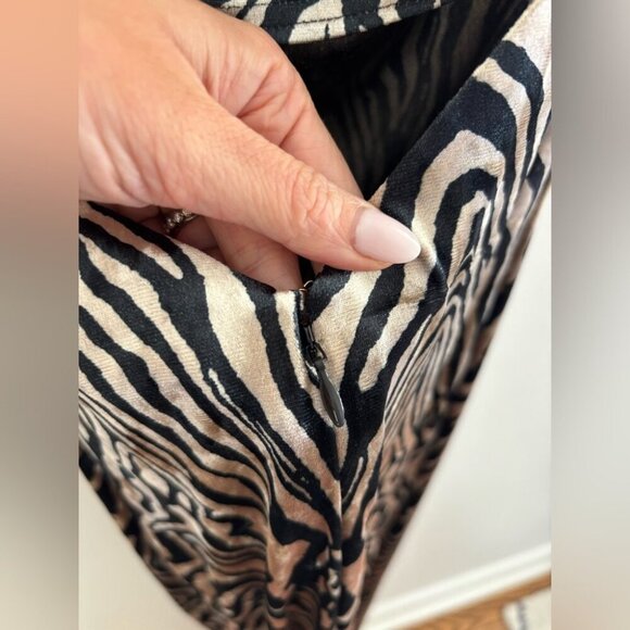 Revolve Runaway the Label Midi Zebra Dress - Picture 10 of 12